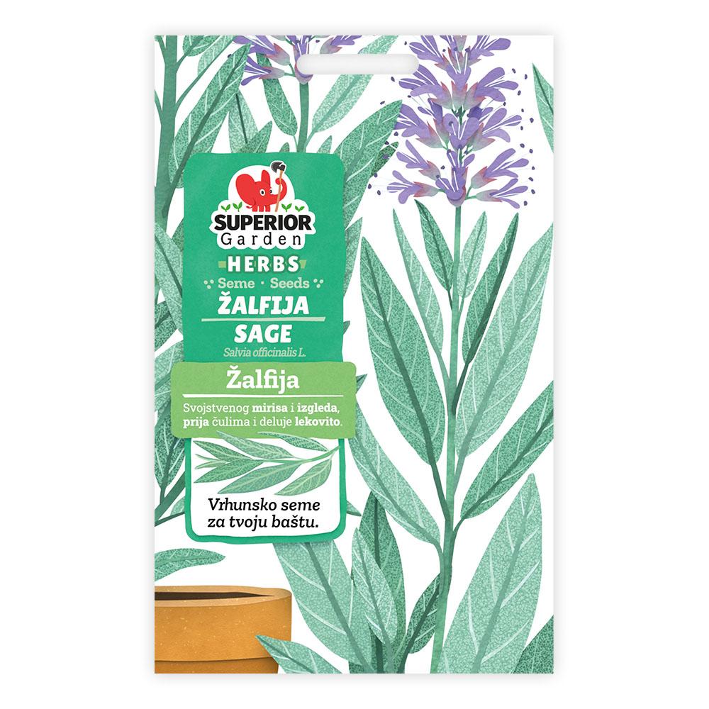 Superior Garden Seme za žalfiju, 1 gr