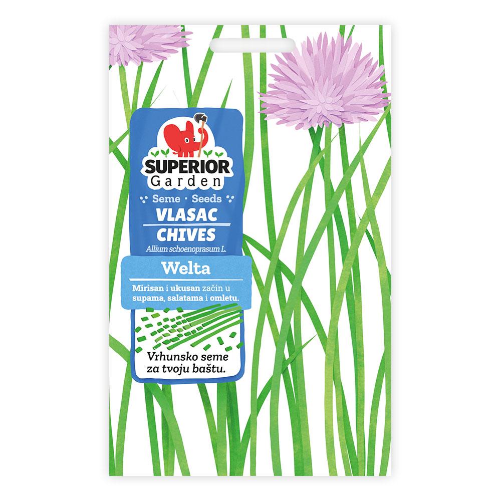 Superior Garden Seme za luk Vlašac, 2 gr