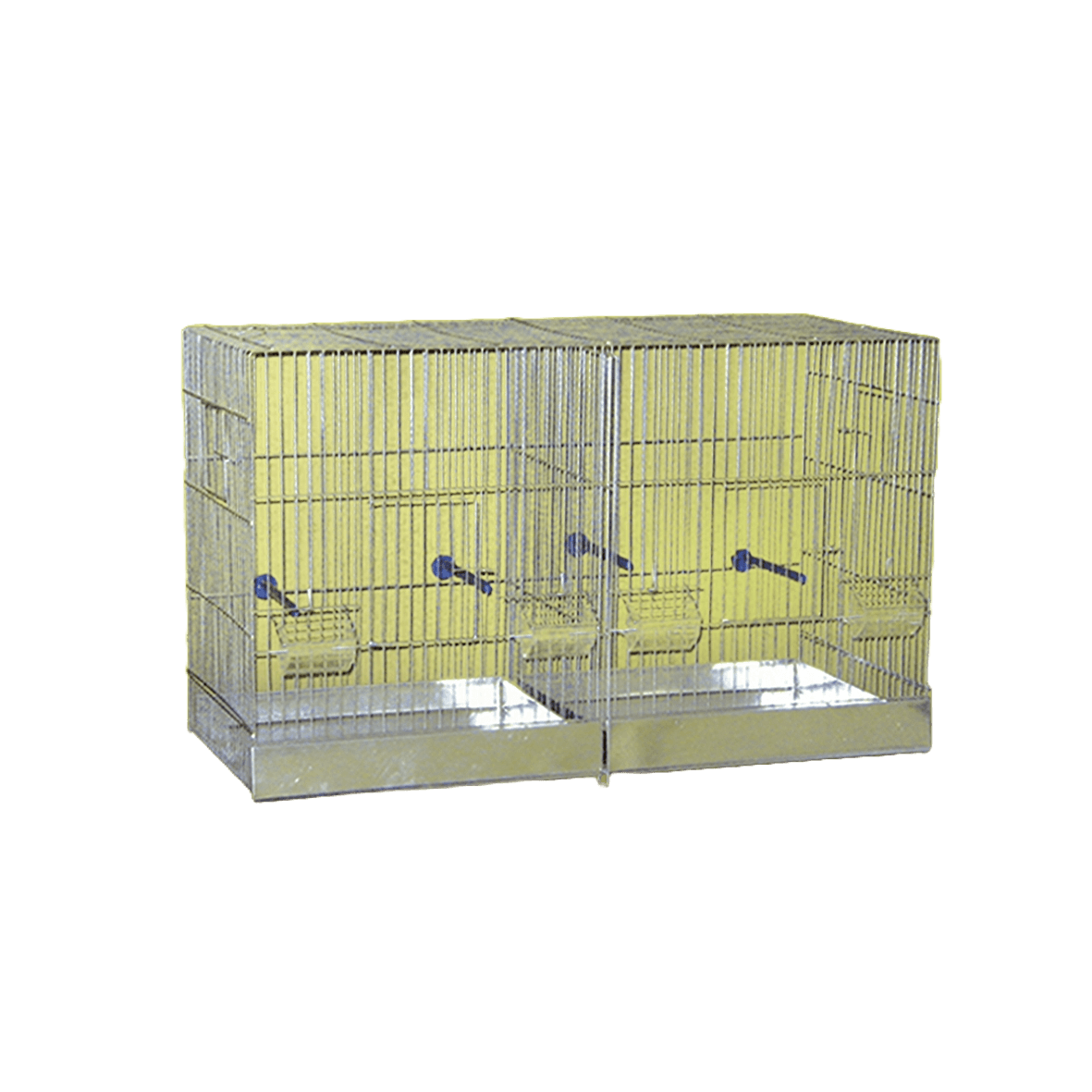 Karlos Kavez za kanarince Veliki sa pregradom, Srebrni