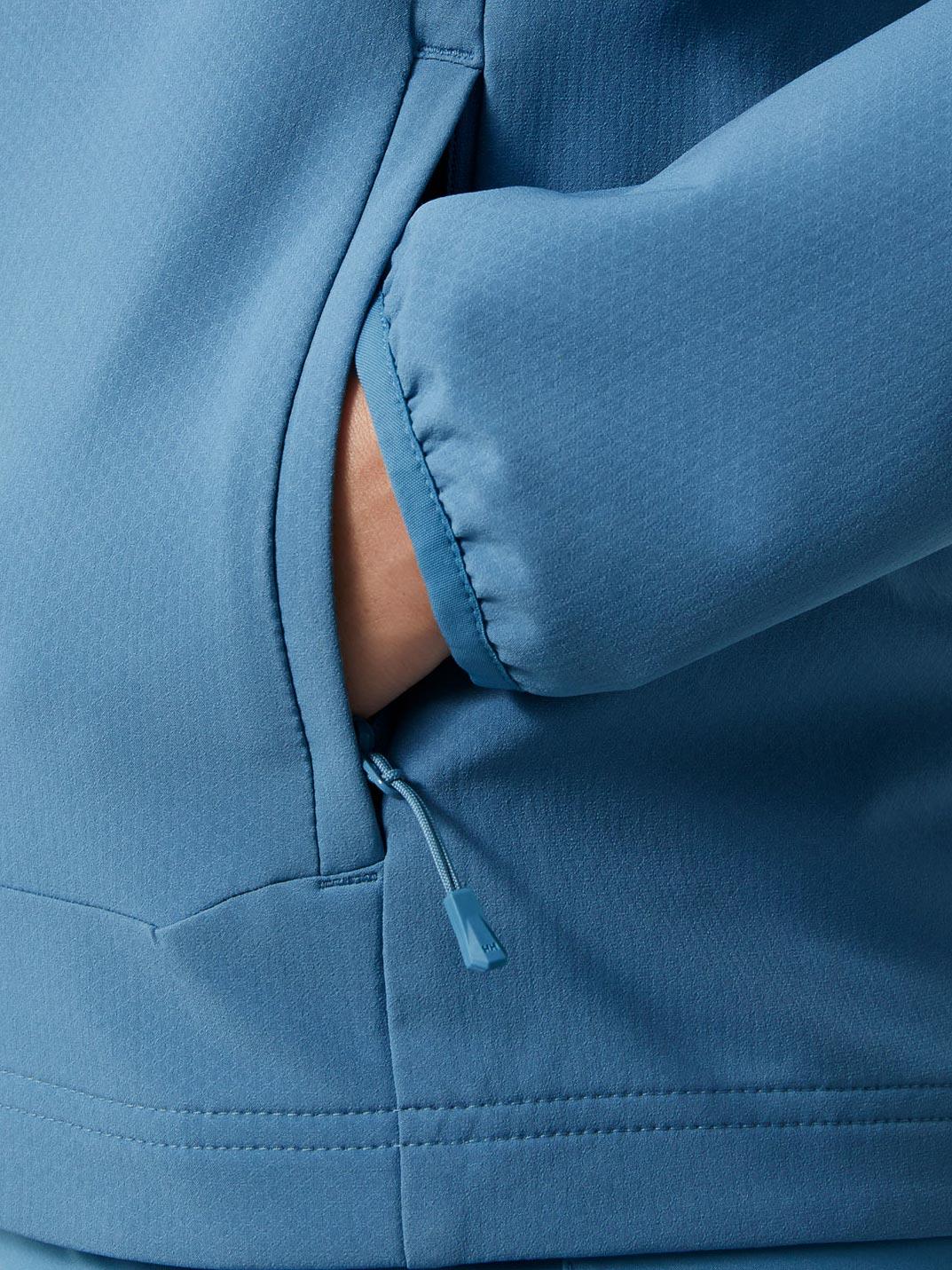 Selected image for HELLY HANSEN Ženska jakna W AURORA SHIELD FLEECE Jacket plava