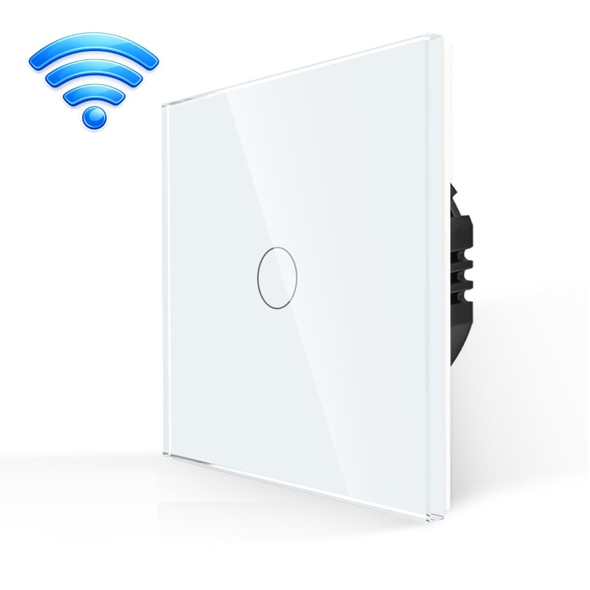 BingoElec Jednopolni WiFi touch prekidač, Beli