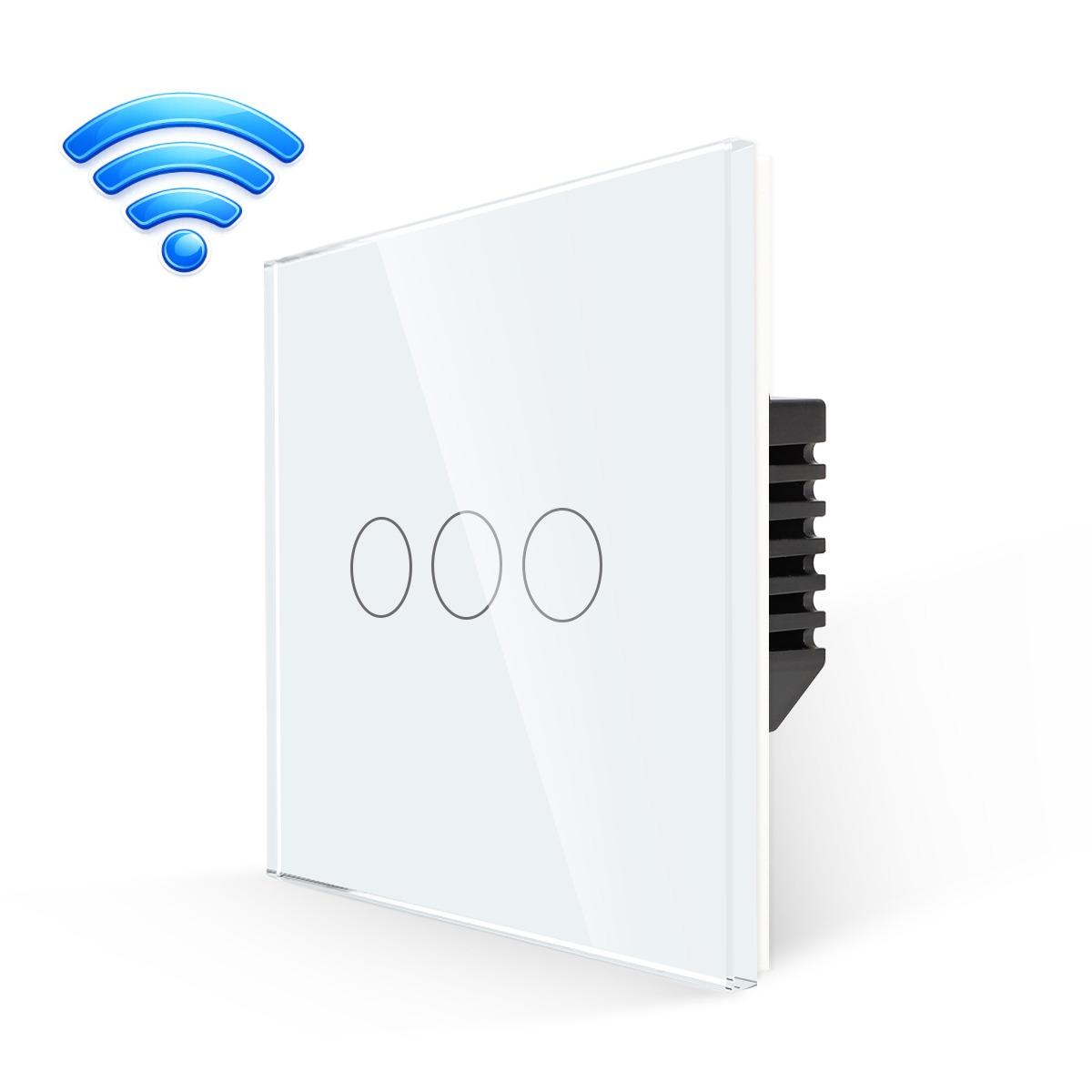 BingoElec Tropolni WiFi touch prekidač, Beli