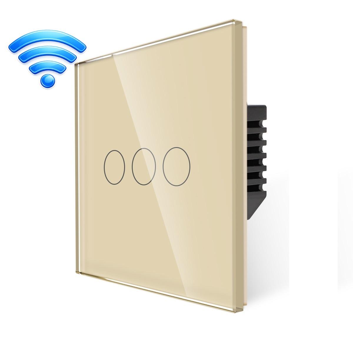 BingoElec Tropolni WiFi touch prekidač, Zlatni
