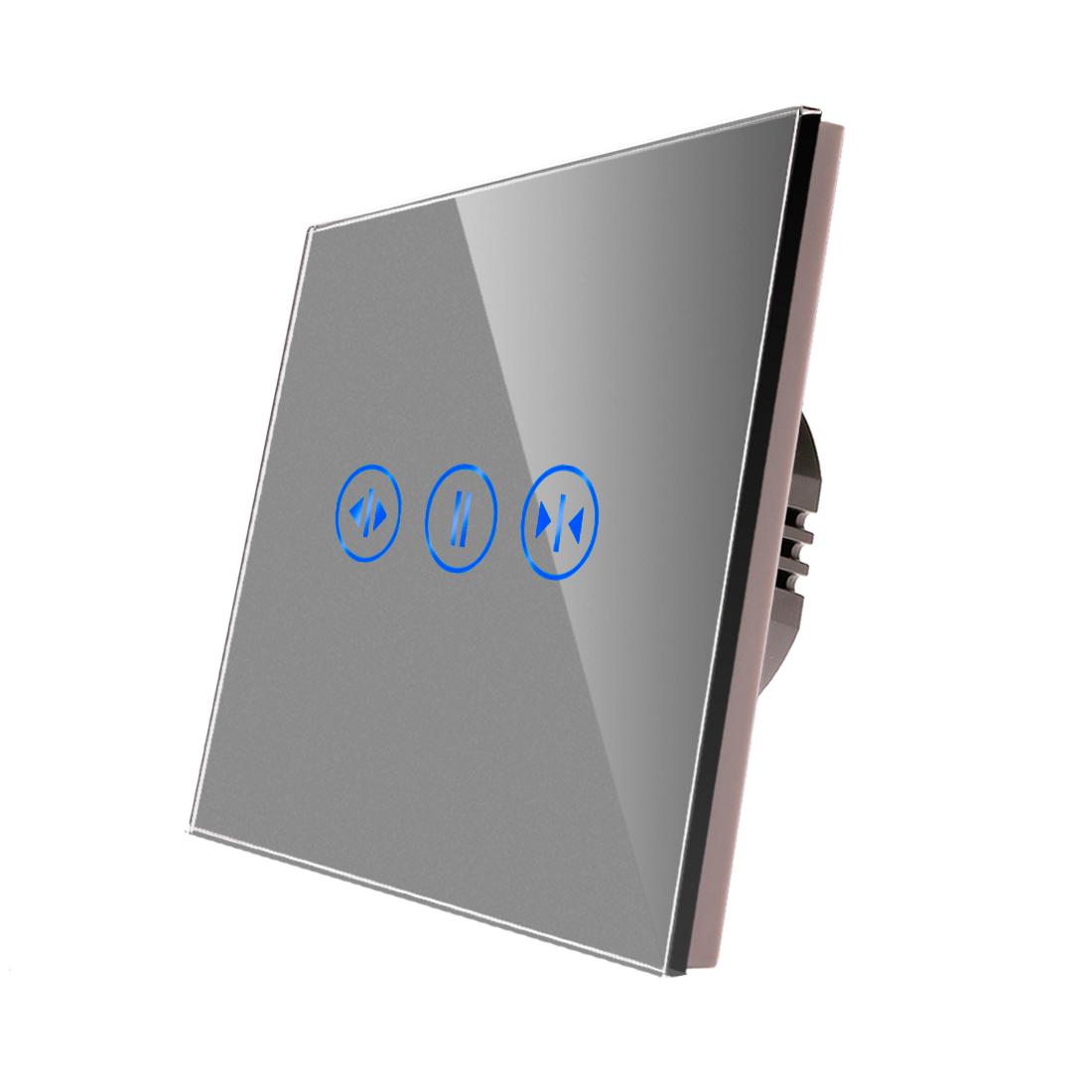 BingoElec WiFi touch prekidač za roletne i zavese, Sivi