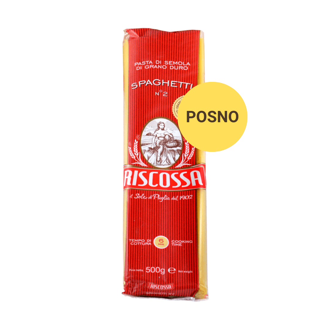 Selected image for RISCOSSA Testenina Spaghetti 500g