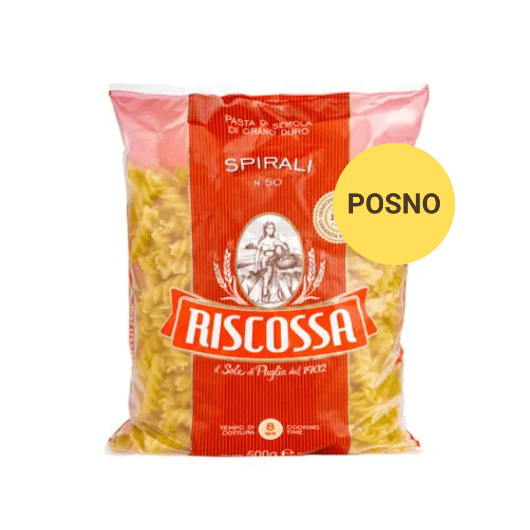 Selected image for RISCOSSA Testenina Spirali 500g