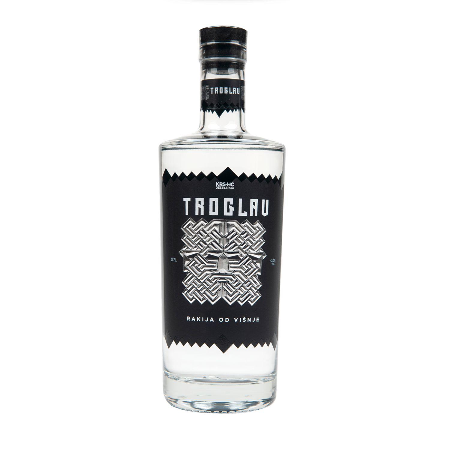 TROGLAV Rakija od Višnje alk. 42%, 0.7 l