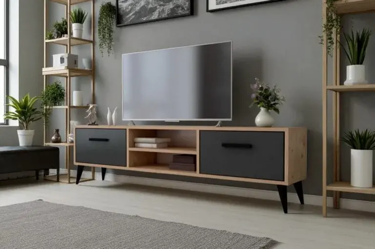 Liven TV komoda Malmo, Atlantik/Antracit