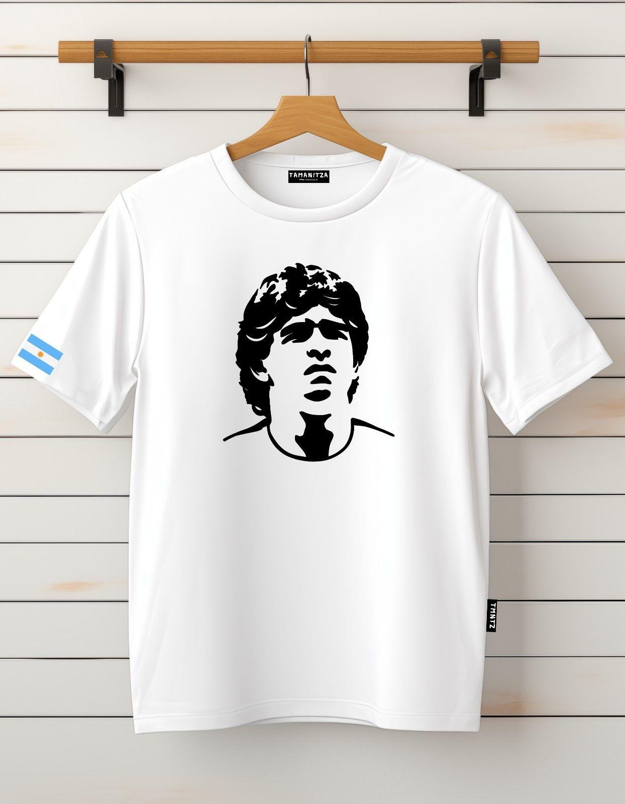 Tamanitza Muška majica EL PIBE DE ORO, Bela