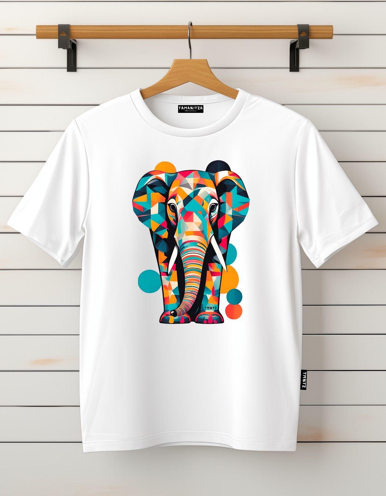 Tamanitza Muška majica SLON, Bela