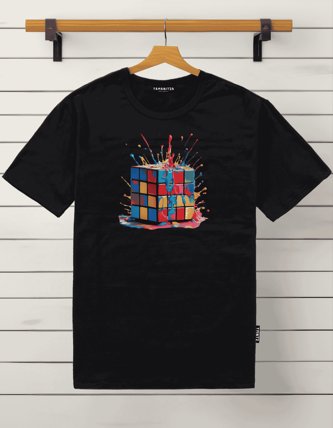 Tamanitza Muška majica RUBIK, Crna