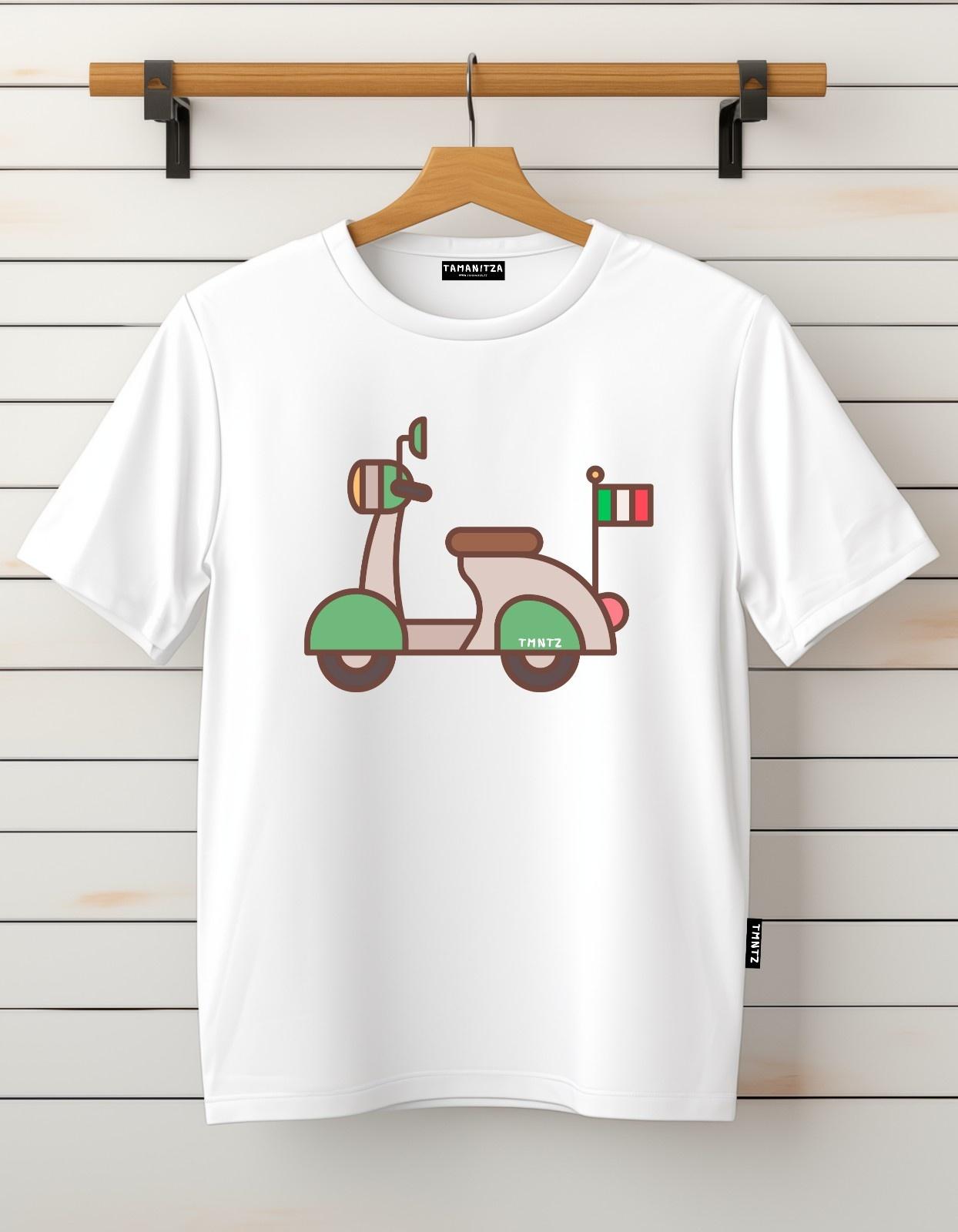 Tamanitza Ženska majica VESPA, Bela