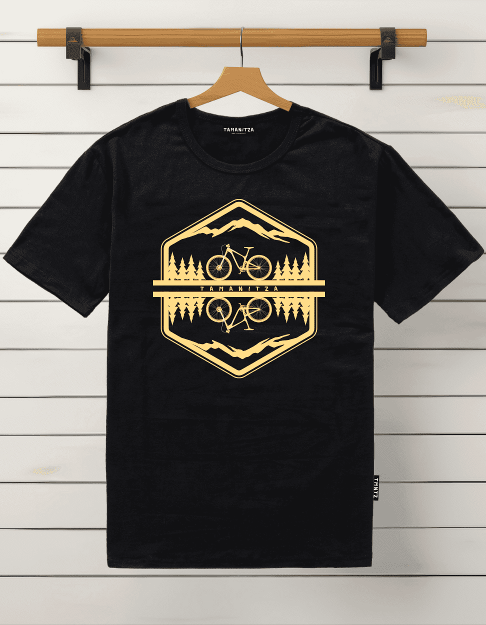 Tamanitza Ženska majica BICIKL, Crna