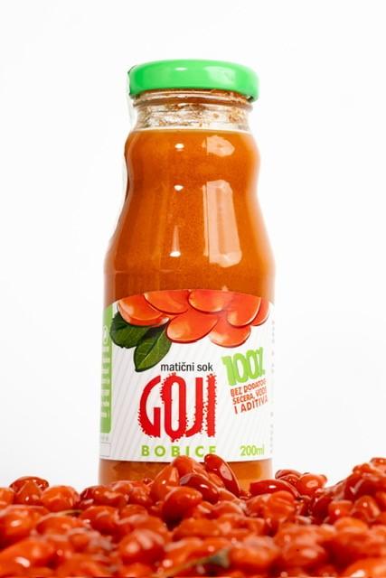 Goji Bobice Jakšić Matični sok od Goji bobica, 4x200ml