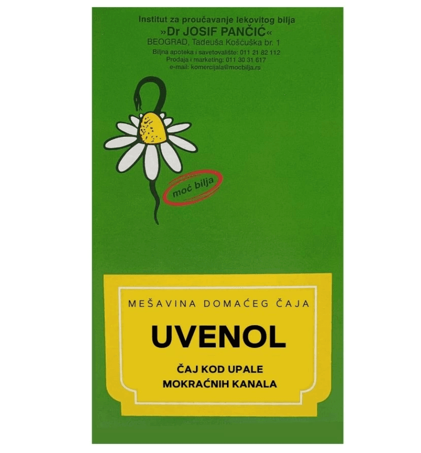 Selected image for JOSIF PANČIĆ Uvenol - čaj kod upale mokraćnih kanala1 Br.46 100 g 100588