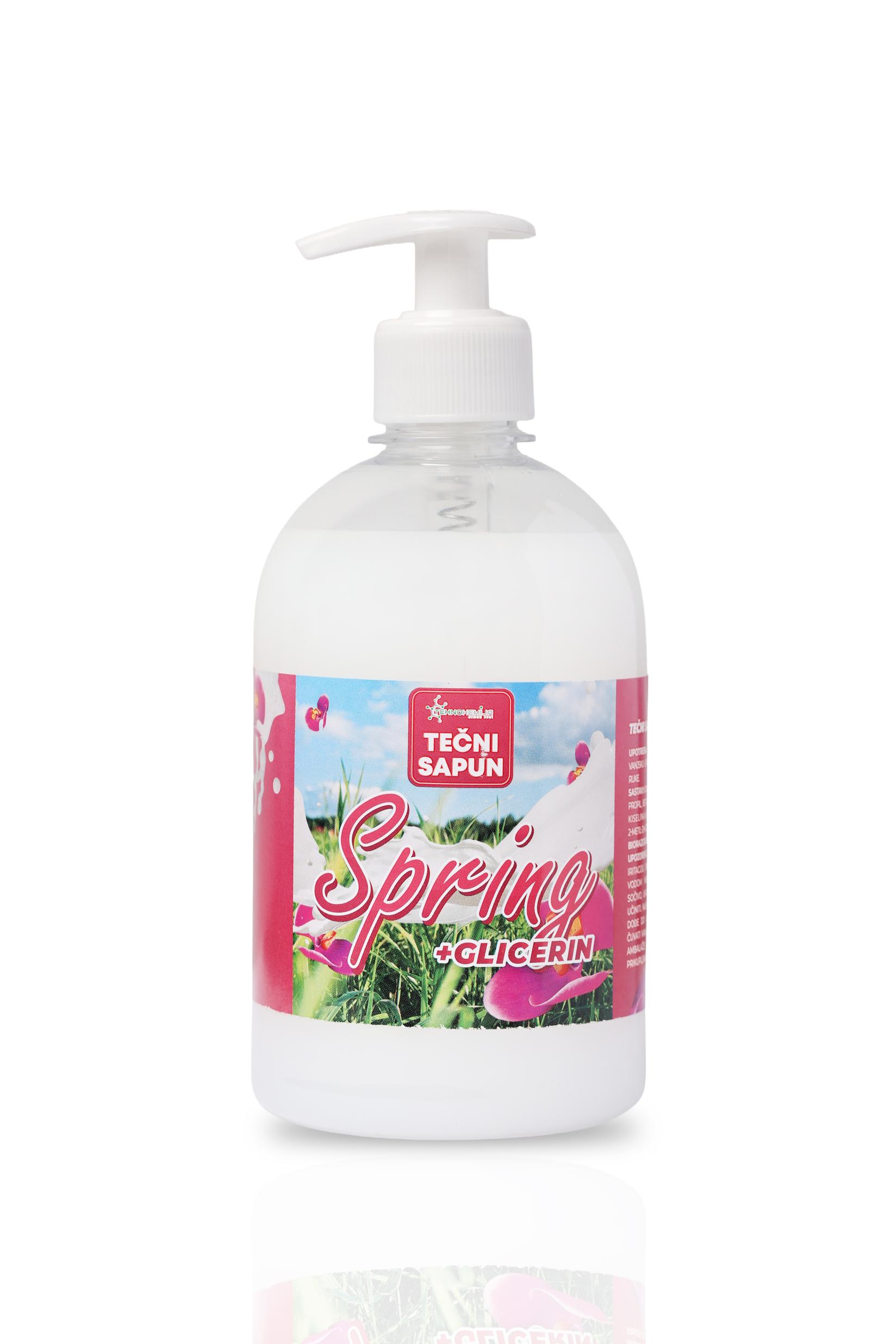Tehnohemija Tečni sapun za ruke za ruke Spring, 500ml