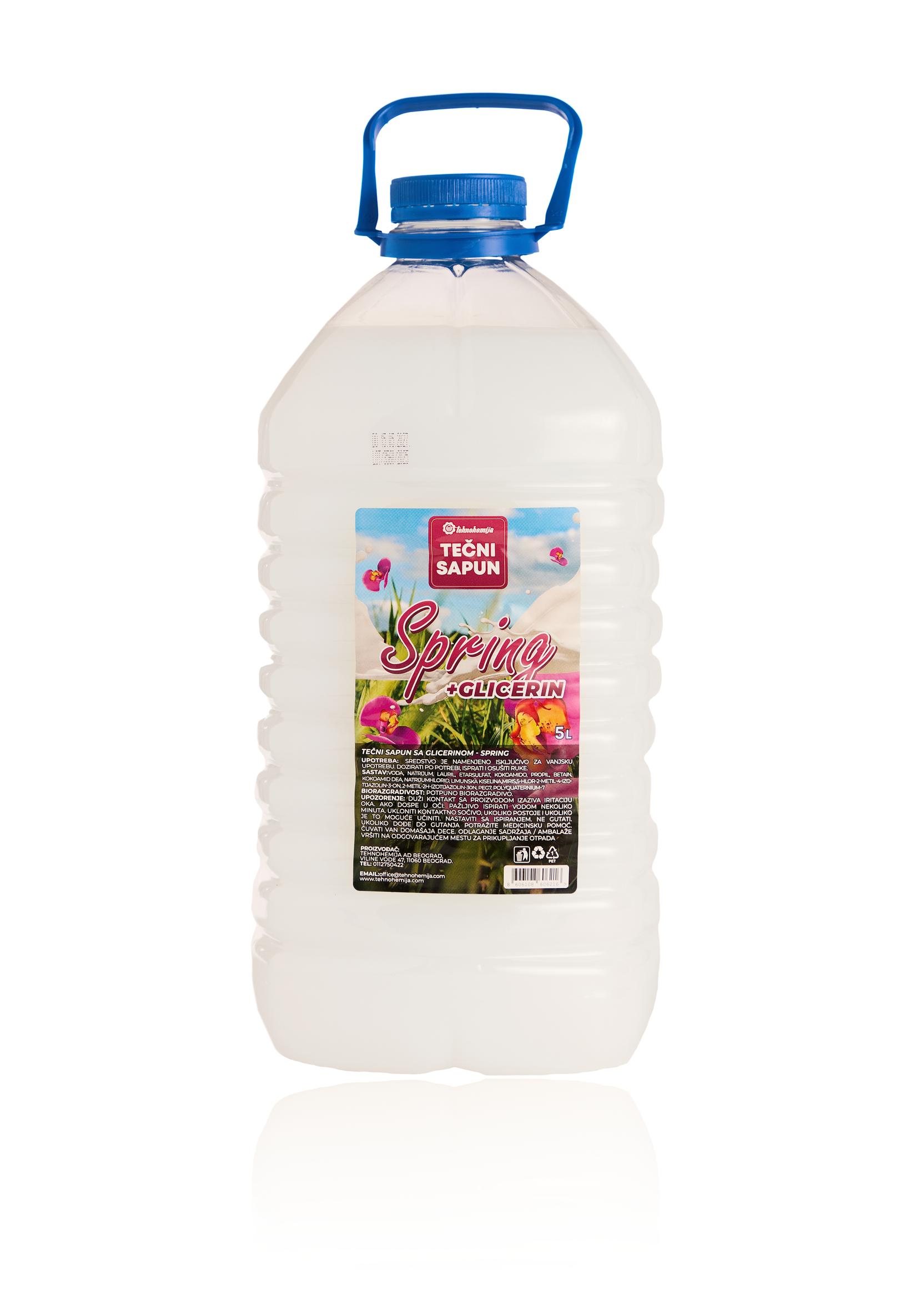 Tehnohemija Tečni sapun za ruke za ruke Spring ,5l