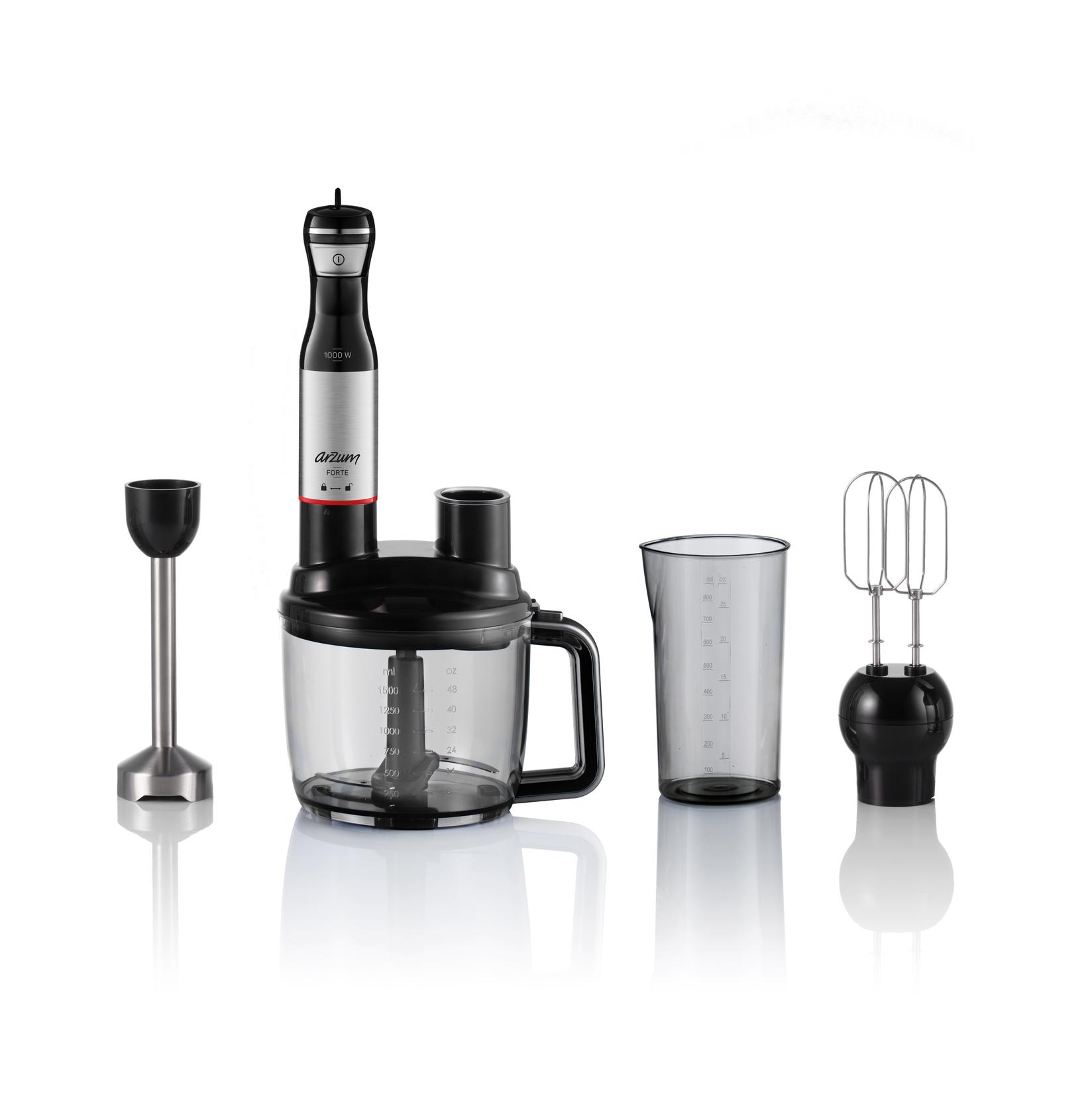 Arzum Blender set Forte Multi, 1000W, 5u1, Crni