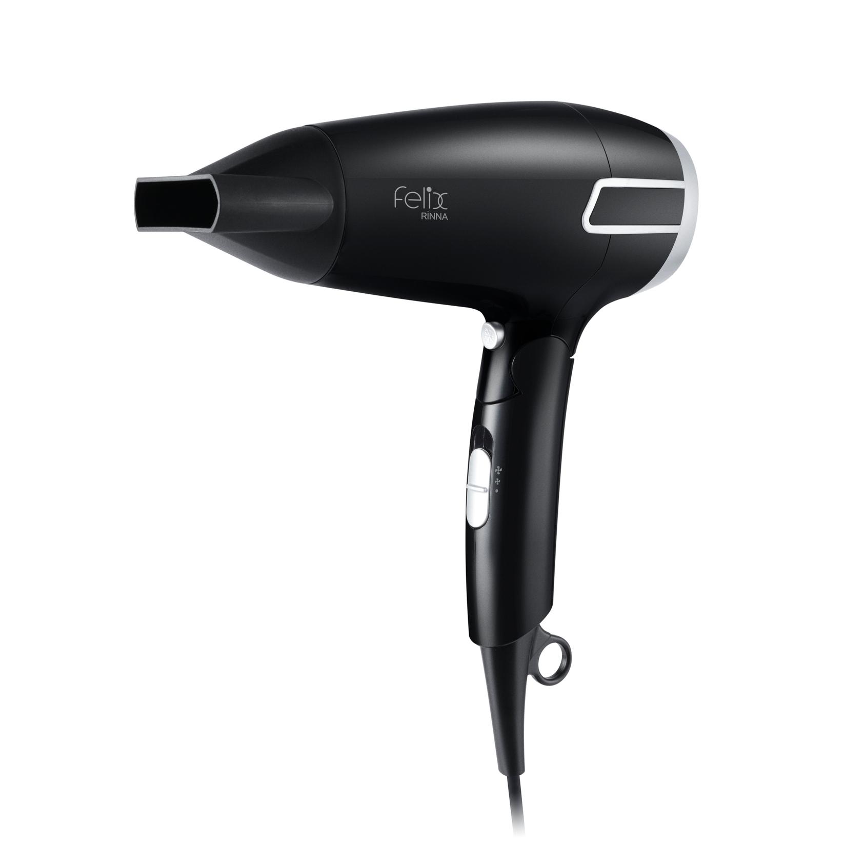 Felix Mini sklopivi fen za kosu Rinna, 1200W, Crni