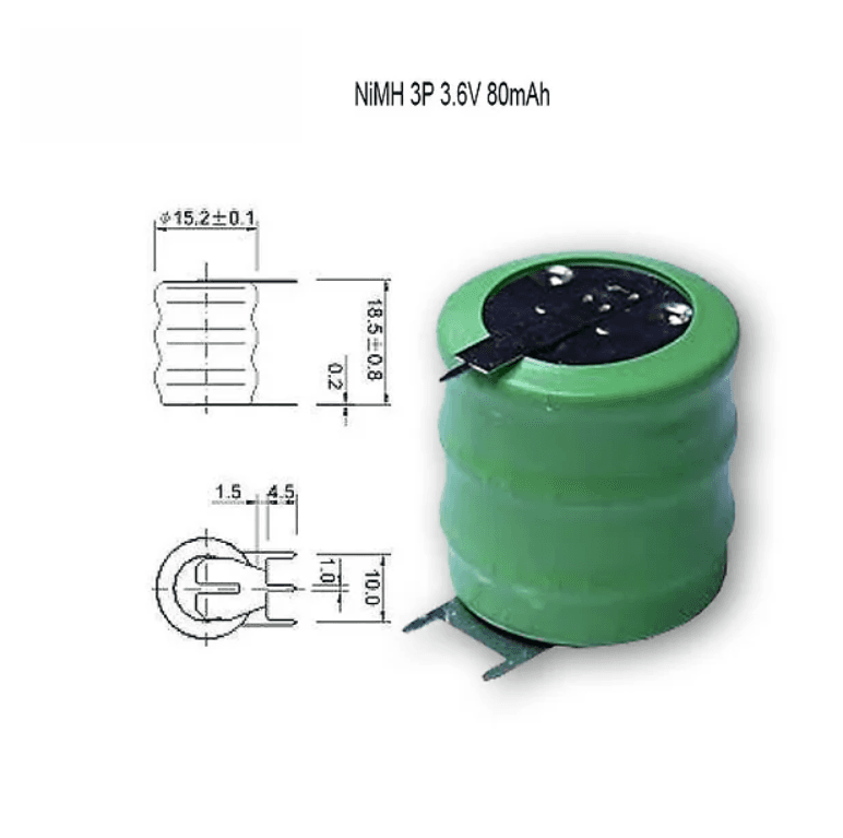 FOCUS POWER Dugmetna baterija za fiskalnu kasu EI 3P 3.6V 80mAh
