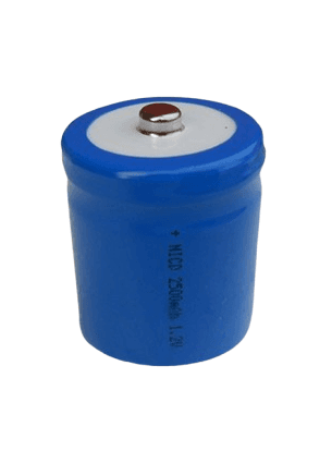 FOCUS POWER Baterija, NiCd, 1/2D, 1.2V, 2500mAh, high top