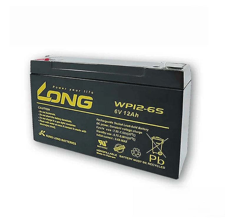 KUNG LONG Akumulator 6V 12Ah WP12-6S LONG