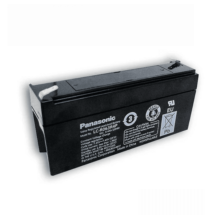 PANASONIC Akumlator 6V 3.4Ah LC-R063R4P
