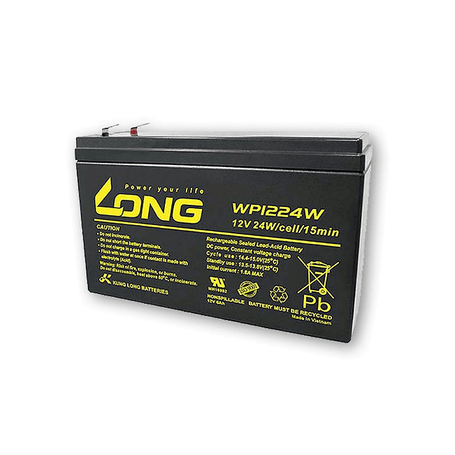 KUNG LONG Akumulator WP1224W LONG F2, 12V, 24W