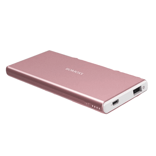 ROMOSS Power Bank GT3, 5000mAh, Roze-gold