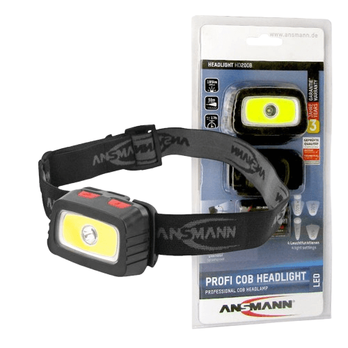 ANSMANN Naglavna lampa LED HD200B