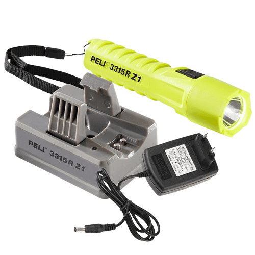 PELI Punjiva LED baterijska lampa 3315R Z1, Zelena