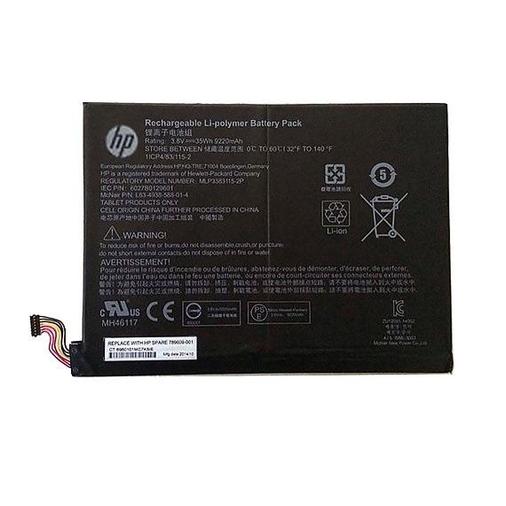 HEWLETT PACKARD Baterija za laptop Pavilion X2 10-K/MLP3383115-2P, 3.8V, 35Wh, 9220mAh