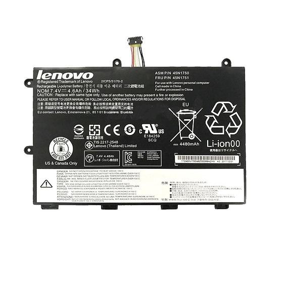 LENOVO Baterija za laptop Yoga 11e/45N1750, 7.4V, 34Wh, 4600mAh