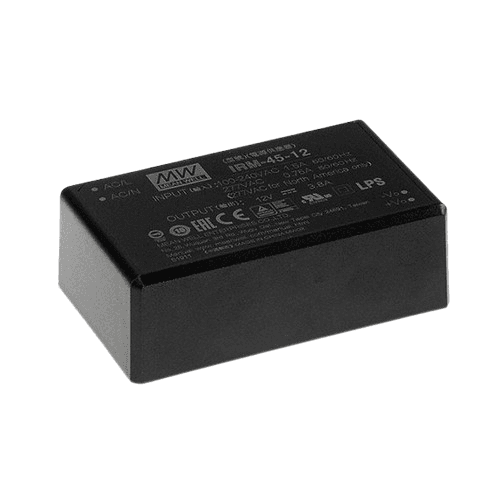 MEANWELL Napajanje 45 W IRM 45 12, Crno