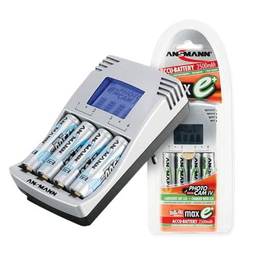 ANSMANN Punjač baterija, NiMH/NiCd,  PHOTOCAM IV, 4AA, 2500mAh