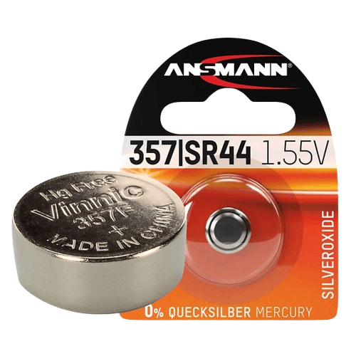 ANSMANN Baterija za satove 1.55 V SR44, SR1154, 357, Srebro-oksid