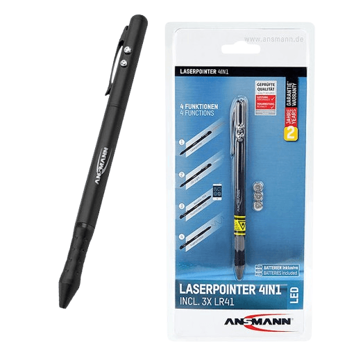 ANSMANN Laser olovka Pointer, Crna