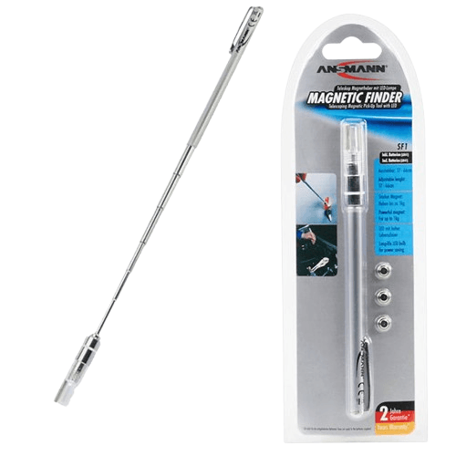 ANSMANN Teleskop sa lampom SF-1, Magnetni, Sivi