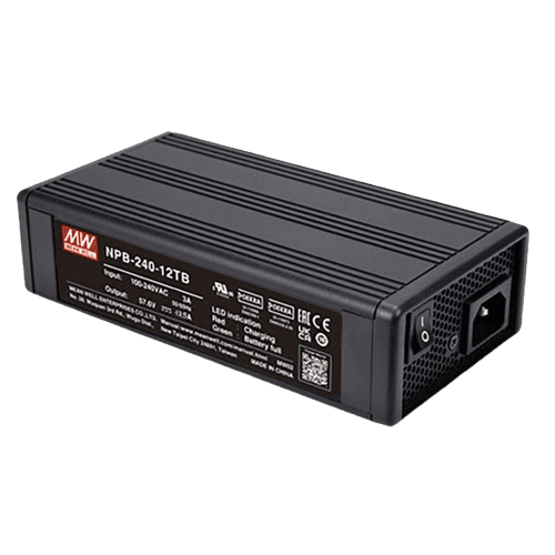 MEANWELL Punjač akumulatora NPB-240-12TB, Li-Ion, 240W, 10.5-15.2V, 13.5A