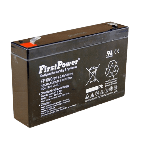 FIRST POWER Akumulator FP690 Firstpower, 6V, 9Ah