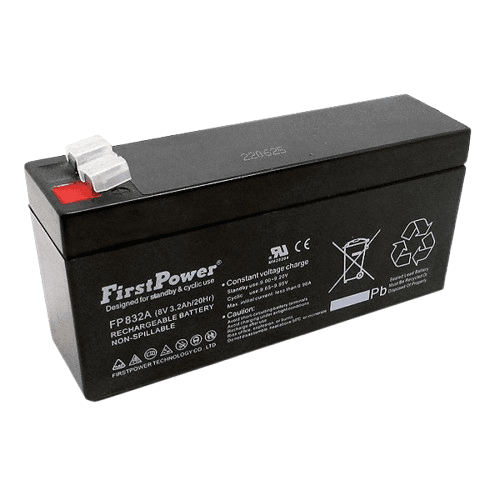 FIRST POWER Akumulator FP832A Firstpower, 8V, 3.2Ah