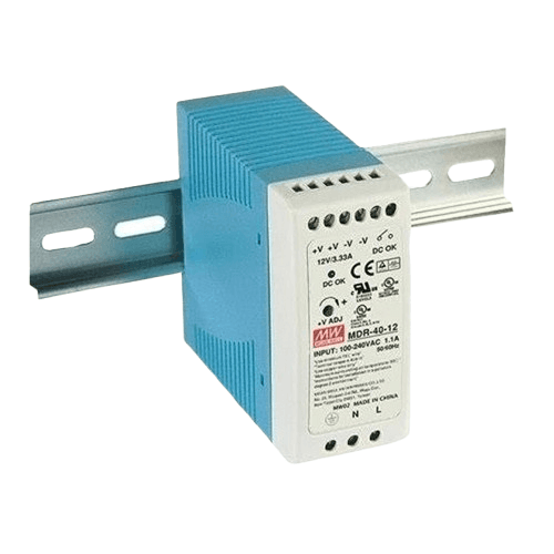 MEANWELL Industrijsko napajanje na DIN šini MDR-40-12, 40W
