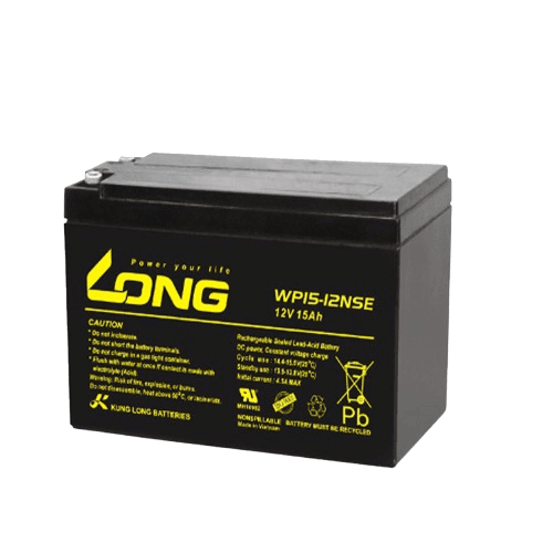 KUNG LONG Akumulator WP15-12NSE, M5 BOLT, 12V, 15Ah