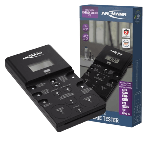 ANSMANN Tester baterija Energy Check, LCD