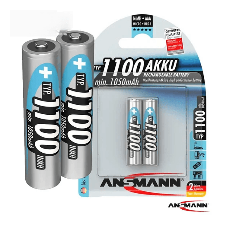 ANSMANN Punjiva baterija NiMH 1.2V 1100 mAh AAA / HR03 Tip 1100, 1 komad