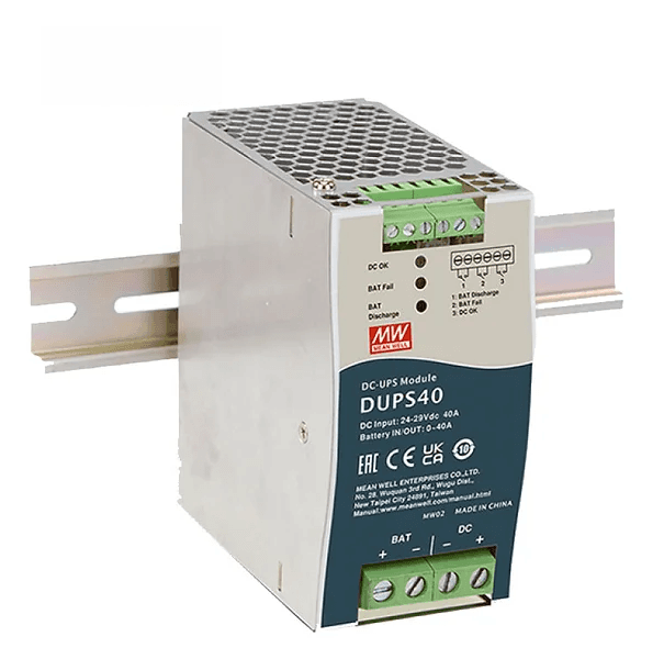 MEANWELL 24V, 40A DIN Rail tip modula - kontrolera za DC-UPS neprekidno napajanje