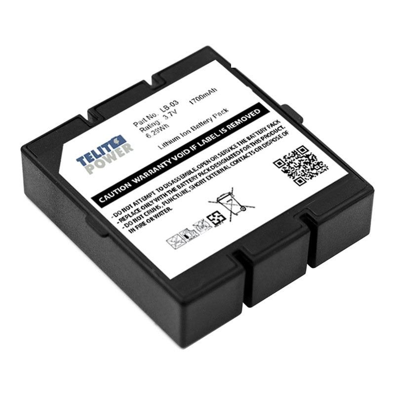 TELIT POWER Baterija li-Ion za Bolate LB-03 M800, 3.7 V, 1700 mAh, Crna