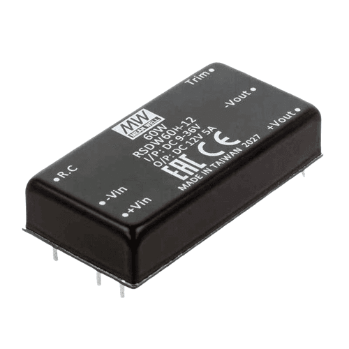 MEANWELL Pretvarač RSDW60H-12, DC/DC, 60W