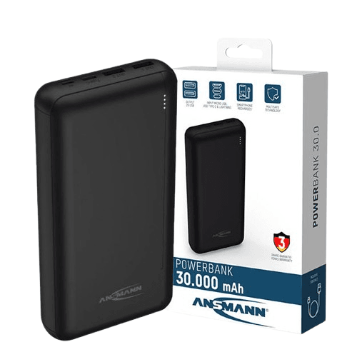ANSMANN Eksterni punjač PB212, 30000 mAh