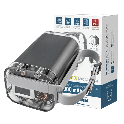 ANSMANN Eksterni punjač PB4100PD, LED, 40000mAh